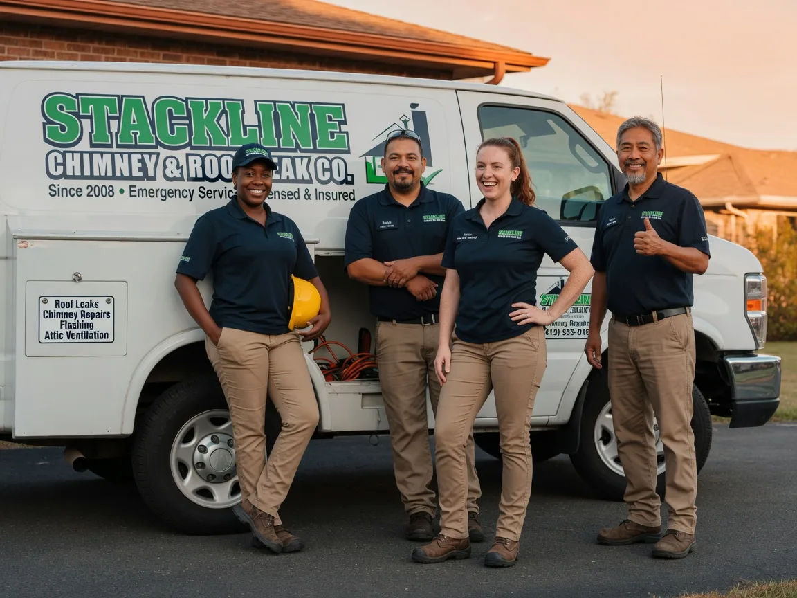 Chimney flashing repair company in Rochester, IN
